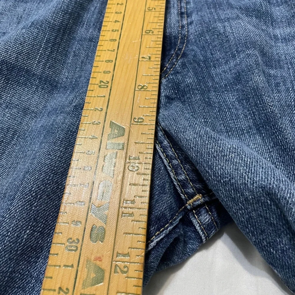 Polo Ralph Lauren Jeans Mens 38x32 Blue Authentic Dungarees Straight Leg Denim